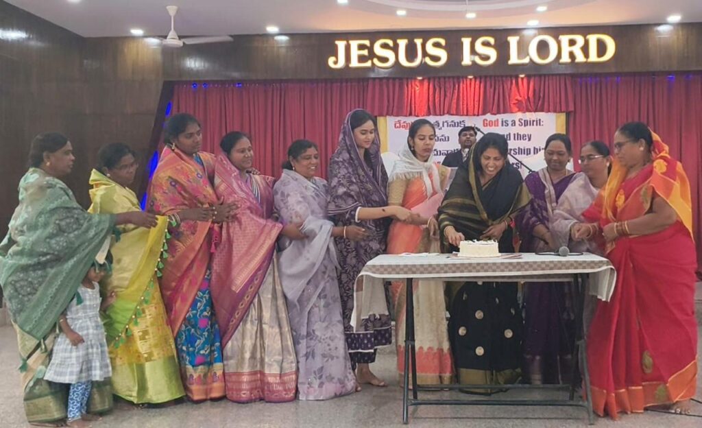 బాపిస్టు చర్చిలో ఘనంగా మహిళా దినోత్సవం.