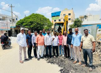ప్రారంభమైన బుద్వేల్ రోడ్డు పనులు.